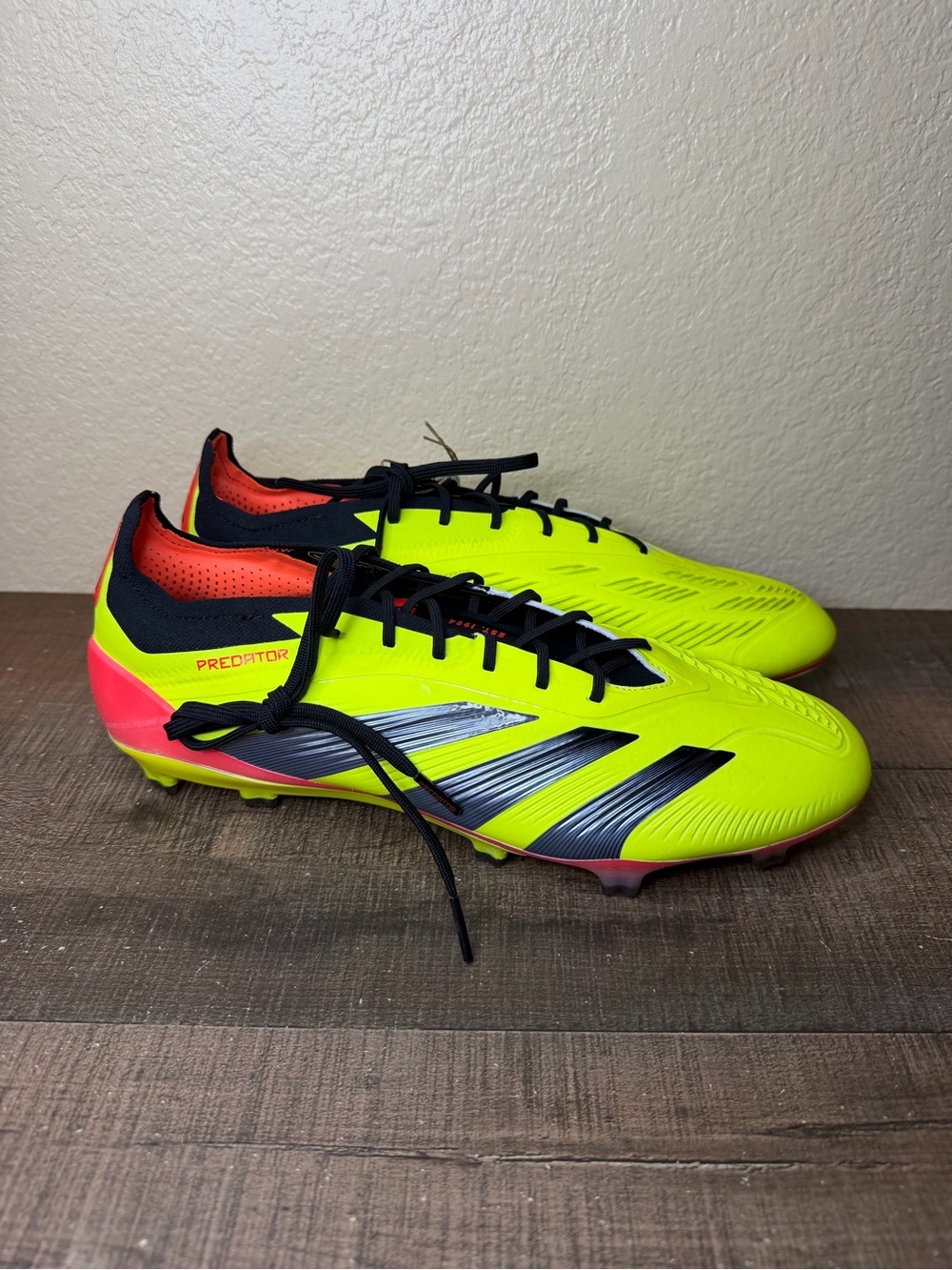 Adidas Predator 24 Elite FG “Energy Citrus Pack”
- Size 10.5 Men.